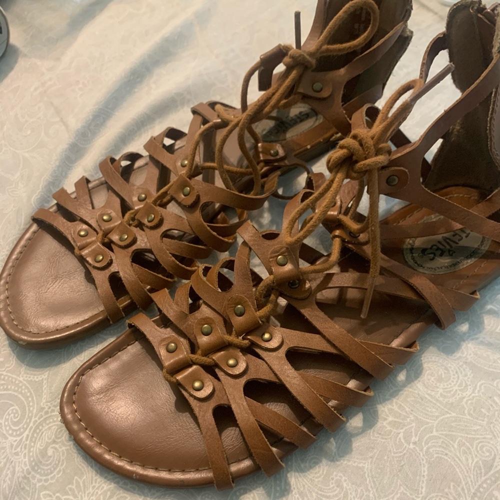 Stevie’s Lace Up Gladiator Sandals